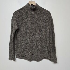 Theory Karenia Marled 100%‎ Cashmere Funnel Neck Sweater Size S Luxury